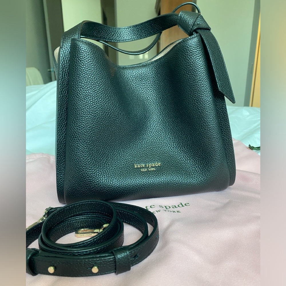 Kate Spade Knott Medium Satchel Black